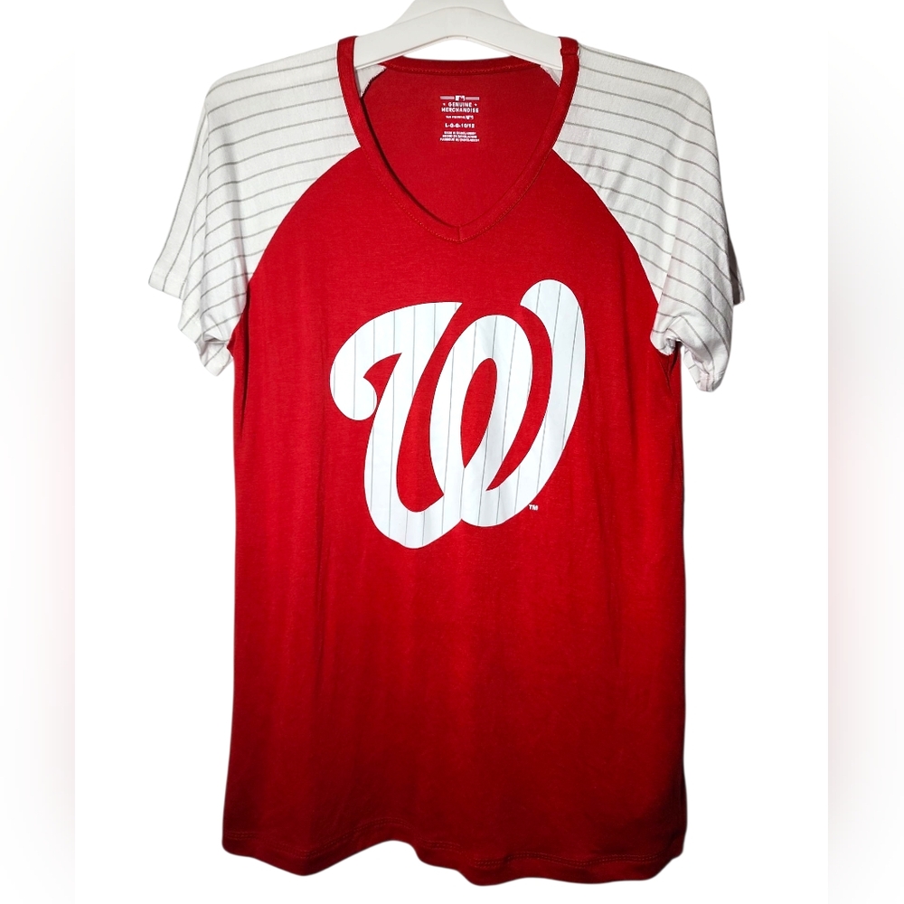 Girls Washington Nationals MLB T-Shirt - 10/12 - NWT